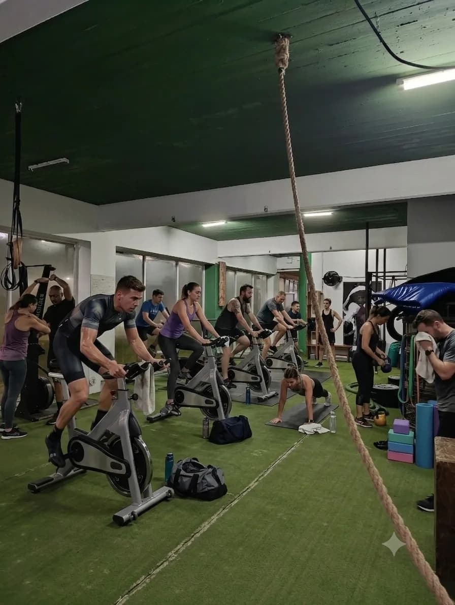 Clase de Spinning en UrbanFitST